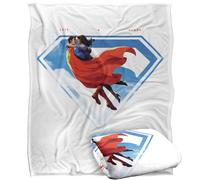 LOGOVISION Superman 2025 Superman Lois Shield Manta súper Suave con Tacto Sedoso - 152 x 127 cm