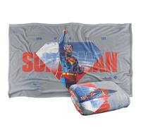 LOGOVISION Superman 2025 Up In The Sky Manta súper Suave con Tacto Sedoso - 91 x 147 cm