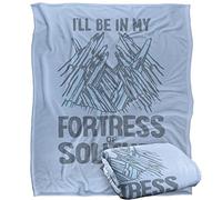 LOGOVISION Superman Blanket, 152 x 127 cm The Fortress Silky Touch Super Soft Throw Blanket