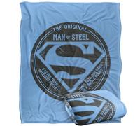 LOGOVISION Superman Father's Day The Original Man of Steel Manta súper Suave con Tacto Sedoso - 152 x 127 cm