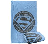 LOGOVISION Superman Father's Day The Original Man of Steel Manta súper Suave con Tacto Sedoso - 91 x 147 cm