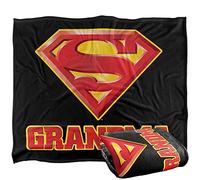 LOGOVISION Superman Super Grandma Manta súper Suave con Tacto Sedoso - 152 x 127 cm