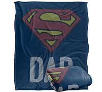 LOGOVISION Superman Superman Shield Dad Manta súper Suave con Tacto Sedoso - 152 x 127 cm