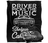 LOGOVISION Supernatural Driver Picks Music Manta súper Suave con Tacto Sedoso - 152 x 127 cm