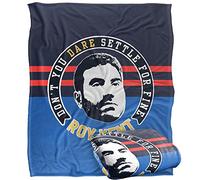 LOGOVISION Ted Lasso Roy Kent Don't Settle Manta súper Suave con Tacto Sedoso - 152 x 127 cm