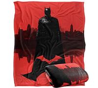 LOGOVISION The Batman (2022) Blanket, The Batman Gotham Mirrored Silky Touch Super Soft Throw Blanket 152 x 127 cm