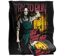LOGOVISION The Conjuring Last Rites Try To Run Manta súper Suave con Tacto Sedoso - 152 x 127 cm