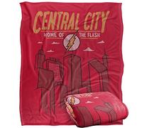 LOGOVISION The Flash The Central City Manta súper Suave con Tacto Sedoso - 152 x 127 cm