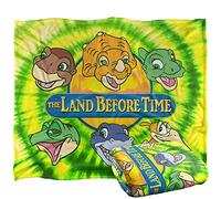 LOGOVISION The Land Before Time Blanket, 152 x 127 cm, Land Before Time Silky Touch Super Soft Throw Blanket
