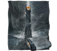 LOGOVISION The Lord of The Rings Blanket, 152 x 127 cm Barad-Dur Dark Tower Silky Touch Super Soft Throw Blanket