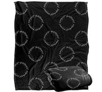 LOGOVISION The Lord of The Rings Blanket, 152 x 127 cm Ring Script Silky Touch Super Soft Throw Blanket