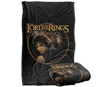 LOGOVISION The Lord of The Rings Frodo Sam Band Manta súper Suave con Tacto Sedoso - 91 x 147 cm
