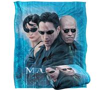LOGOVISION The Matrix Blanket, 152 x 127 cm Code Poster Silky Touch Super Soft Throw Blanket