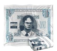 LOGOVISION The Office Blanket, 152 x 127 cm Schrute Buck Silky Touch Super Soft Throw Blanket