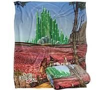 LOGOVISION The Wizard of Oz Emerald City Manta súper Suave con Tacto Sedoso - 152 x 127 cm