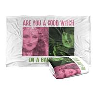 LOGOVISION The Wizard of Oz Good Witch Or Bad Witch Manta súper Suave con Tacto Sedoso - 91 x 147 cm
