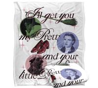 LOGOVISION The Wizard of Oz I'Ll Get You My Pretty Manta súper Suave con Tacto Sedoso - 152 x 127 cm