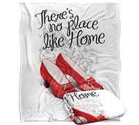 LOGOVISION The Wizard of Oz No Place Like Home Manta súper Suave con Tacto Sedoso - 152 x 127 cm