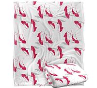 LOGOVISION The Wizard of Oz Ruby Slippers All Over Print Manta súper Suave con Tacto Sedoso - 152 x 127 cm