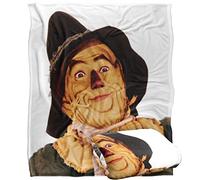 LOGOVISION The Wizard of Oz Stanley Desantis Vintage Scarecrow Manta súper Suave con Tacto Sedoso - 152 x 127 cm