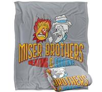 LOGOVISION The Year Without Santa Claus Miser Brothers Manta súper Suave con Tacto Sedoso - 152 x 127 cm