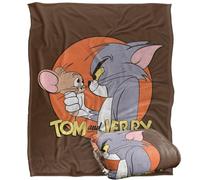 LOGOVISION Tom and Jerry Manta súper Suave con Tacto Sedoso - 152 x 127 cm