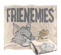 LOGOVISION Tom and Jerry The F Is For Frenemies Manta súper Suave con Tacto Sedoso - 152 x 127 cm