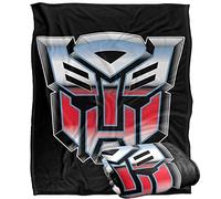 LOGOVISION Transformers Autobot Shine Manta súper Suave con Tacto Sedoso - 152 x 127 cm