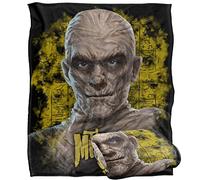 LOGOVISION Universal Monsters Blanket, 152 x 127 cm The Mummy Head Silky Touch Super Soft Throw Blanket