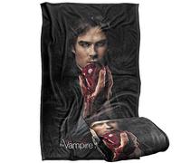 LOGOVISION Vampire Diaries Damon Fruit Manta súper Suave con Tacto Sedoso - 91 x 147 cm