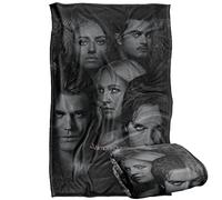 LOGOVISION Vampire Diaries In The Woods Manta súper Suave con Tacto Sedoso - 91 x 147 cm