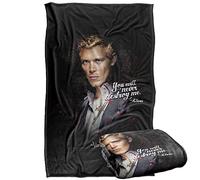 LOGOVISION Vampire Diaries Never Destroy Manta súper Suave con Tacto Sedoso - 91 x 147 cm