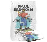 LOGOVISION Welcome To Derry Paul Bunyan Monument Manta súper Suave con Tacto Sedoso - 91 x 147 cm