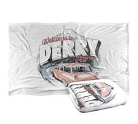 LOGOVISION Welcome To Derry Station Wagon Manta súper Suave con Tacto Sedoso - 91 x 147 cm