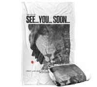 LOGOVISION Welcome To Derry Time To Float See You Soon Manta súper Suave con Tacto Sedoso - 91 x 147 cm