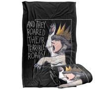 LOGOVISION Where The Wild Things Are Roar Manta súper Suave con Tacto Sedoso - 91 x 147 cm