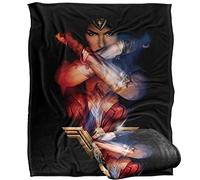 LOGOVISION Wonder Woman Arms Crossed Manta súper Suave con Tacto Sedoso - 152 x 127 cm
