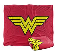 LOGOVISION Wonder Woman Comic Logo Silky Touch Super Soft Throw Blanket 152 x 127 cm