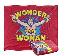 LOGOVISION Wonder Woman Flying Through Manta súper Suave con Tacto Sedoso - 152 x 127 cm