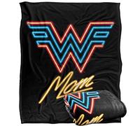 LOGOVISION Wonder Woman Movie Blanket, 152 x 127 cm Wonder Mon Neon Silky Touch Super Soft Throw Blanket