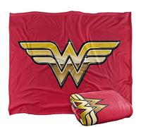LOGOVISION Wonder Woman Oroen Manta súper Suave con Tacto Sedoso - 152 x 127 cm