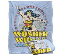 LOGOVISION Wonder Woman Star of Paradise Silky Touch Super Soft Throw Blanket 152 x 127 cm