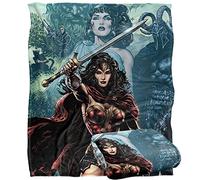 LOGOVISION Wonder Woman Sword In Hand Manta súper Suave con Tacto Sedoso - 152 x 127 cm