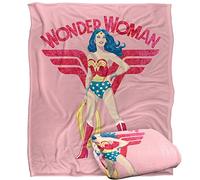 LOGOVISION Wonder Woman WW Sparkle Silky Touch Super Soft Throw Blanket 152 x 127 cm