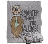LOGOVISION Yogi Bear The Jellystone Park Manta súper Suave con Tacto Sedoso - 152 x 127 cm