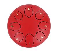 Logre el zen en su jardín con nuestro tambor de lluvia de 6 pulgadas, diseñado for durar y que ofrece el sonido de lluvia de alta calidad.(Red)