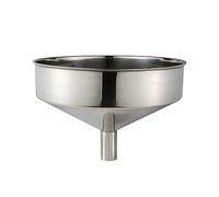 LOGSEE Embudos Grandes de Acero Inoxidable 40 cm Embudos de Cocina de Metal Duradero, embudos de Gran Calibre para el hogar, Hotel, fábrica