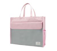 LOGSEE Estuche de portafolio de Arte, Estuche de presentación de Artista 19 * 14.9 Pulgadas, Bolsa de Transporte de Suministros de Arte Impermeable con Asas(C)