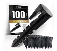 lohag® 100 piquetas de Tierra para el Robot cortacésped Cable de limitación - Accesorios para cortacésped - Anclajes de Tierra estacas Clavo - Compatible con Bosch, Gardena, Husqvarna, Worx, Yard