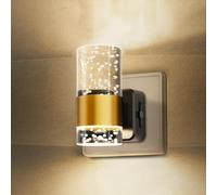 LOHAS-LED Luz nocturna con sensor crepuscular, luz nocturna regulable, blanco cálido 3000 K, luz para habitación de los niños, escaleras, cocina, dormitorio, pasillo, 1 unidad